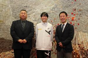 写真：全国都道府県対抗中学バレーボール大会出場報告