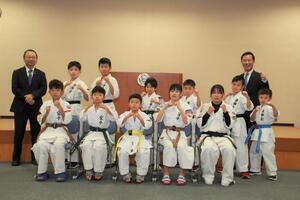 写真：第17回JKJO全日本ジュニア空手道選手権大会出場報告