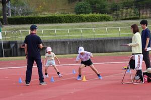 写真：体力測定