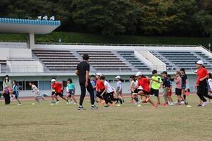 写真：走り方教室