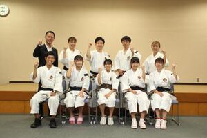 写真：少林寺拳法世界大会出場報告