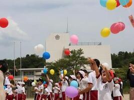 写真：バルーンリリース