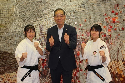 写真：少林寺表敬訪問