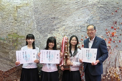 写真：放送表敬訪問