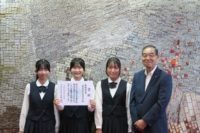 写真：音楽表敬訪問