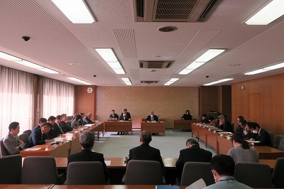 写真:本庁舎建設に関する特別委員会協議会