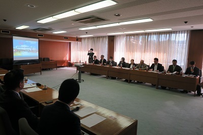 写真：昭島市視察