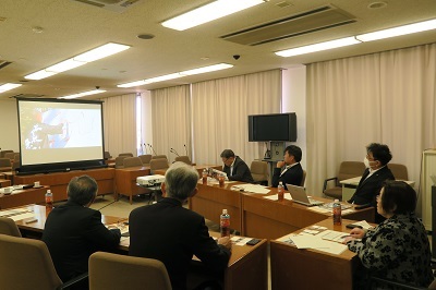 写真：山梨市視察