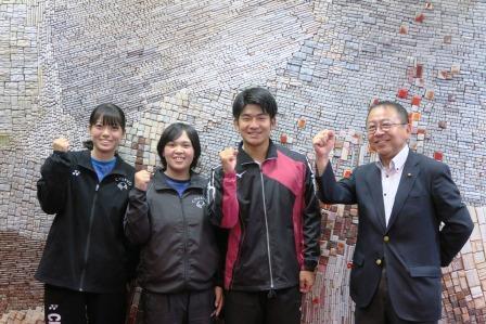 写真:テニス表敬訪問2