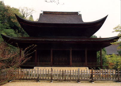 永保寺観音堂正面の写真