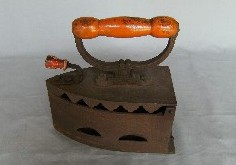 写真：炭火アイロン