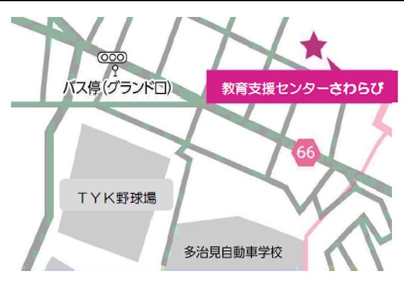 地図：さわらび詳細マップ