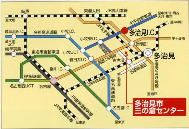 地図:三の倉センター1