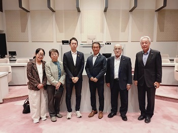 写真：大和市へ視察