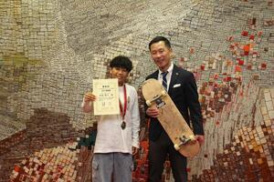 写真：日本女子アマチュア王座決定戦出場選手表敬訪問