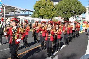 写真：多治見まつり消防音楽隊