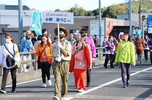 写真：多治見まつり武者行列小野さん