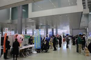 写真：第23回き業展会場の様子