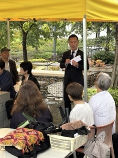 写真：多治見空襲慰霊祭