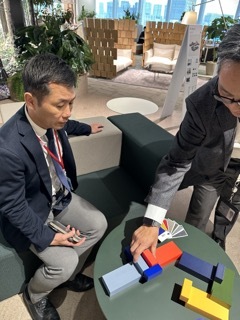 写真：イトーキ視察