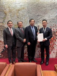 写真：多治見法人会提言書受領