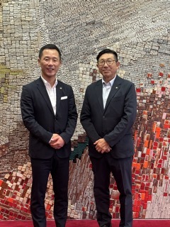 写真：面談（高浜市長）