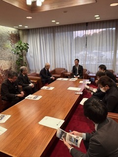 写真：面談（核融合科学研究所）