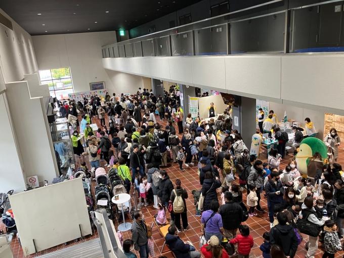 写真：第2回たじみこどもフェスタの様子