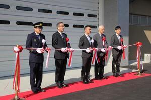 写真：令和8年2月北消防署開署式テープカットの様子