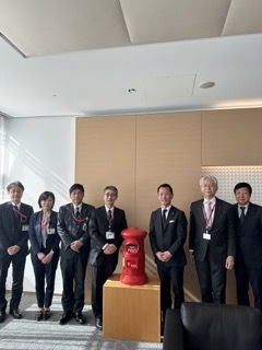 写真：面談（日本郵政株式会社、日本郵便株式会社）