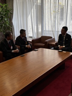 写真：面談（多治見郵便局）