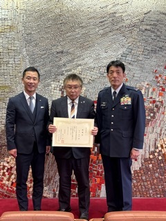 写真：自衛官募集相談員委嘱式