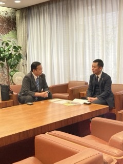 写真：面談（朝日大学吹奏楽部）