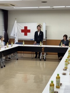 写真：多治見市赤十字奉仕団中央分団総会