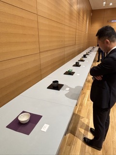 写真：第27回美濃茶盌展開会式
