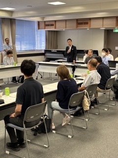 写真：第1回多治見市の国民健康保険事業の運営に関する協議会