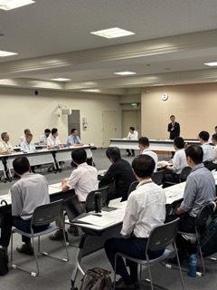 写真：国土交通省と多治見市との事業連絡調整会議