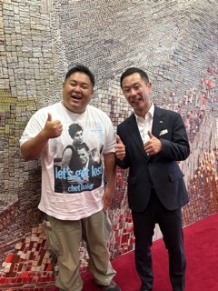 写真：表敬訪問（KENTA氏）