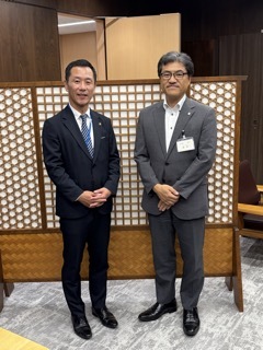 写真：面談（岐阜県副知事）
