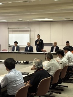 写真:多治見市制記念花火大会実施に伴う全体会議