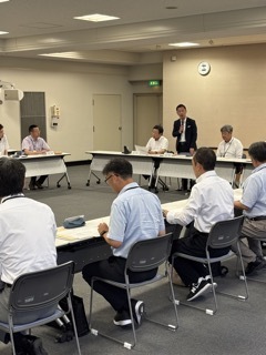 写真:岐阜県多治見土木事務所との事業連絡調整会議