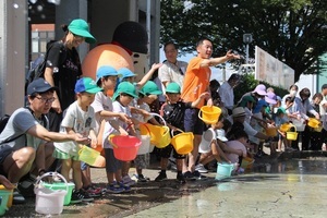 うながっぱの打ち水2026写真