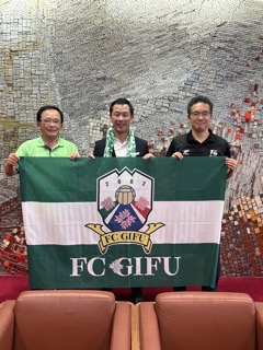面談(FCぎふ 宮島副社長)