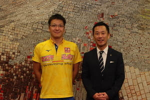 写真：寺田さんと市長