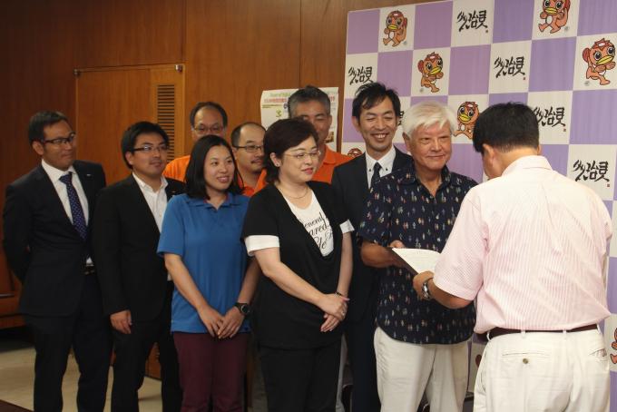 たじみ市民討議会2015提言書提出式