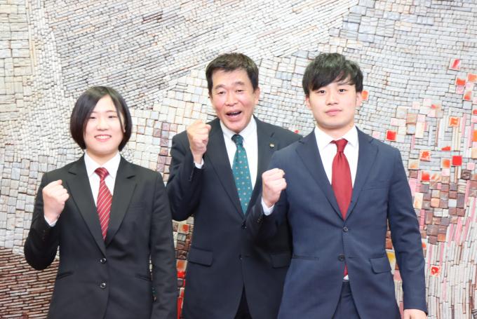 市長、若尾さん、藤川さん