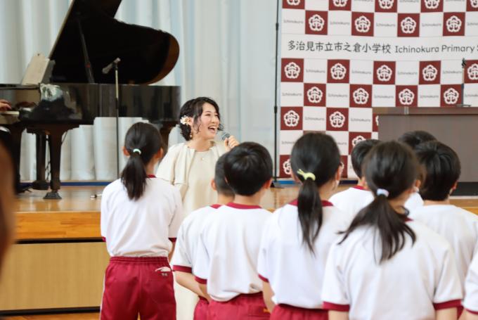 松原さんとの合唱