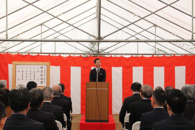 星ケ台運動公園工事安全祈願祭2