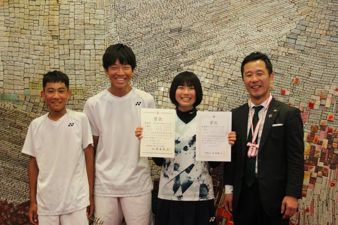 全日本中学生ソフトテニス報告