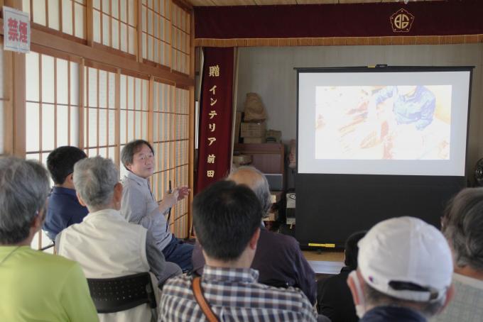 多度神社修理見学会1